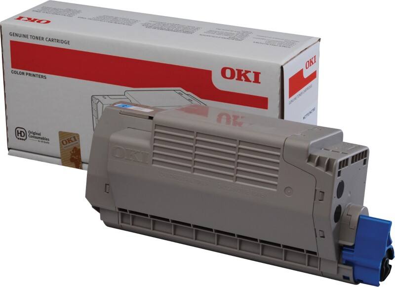 Toner 45396203 D'origine OKI Cyan