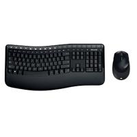 Ensemble clavier et souris Sans fil Microsoft Wireless Comfort Desktop 5050 QWERTZ DE
