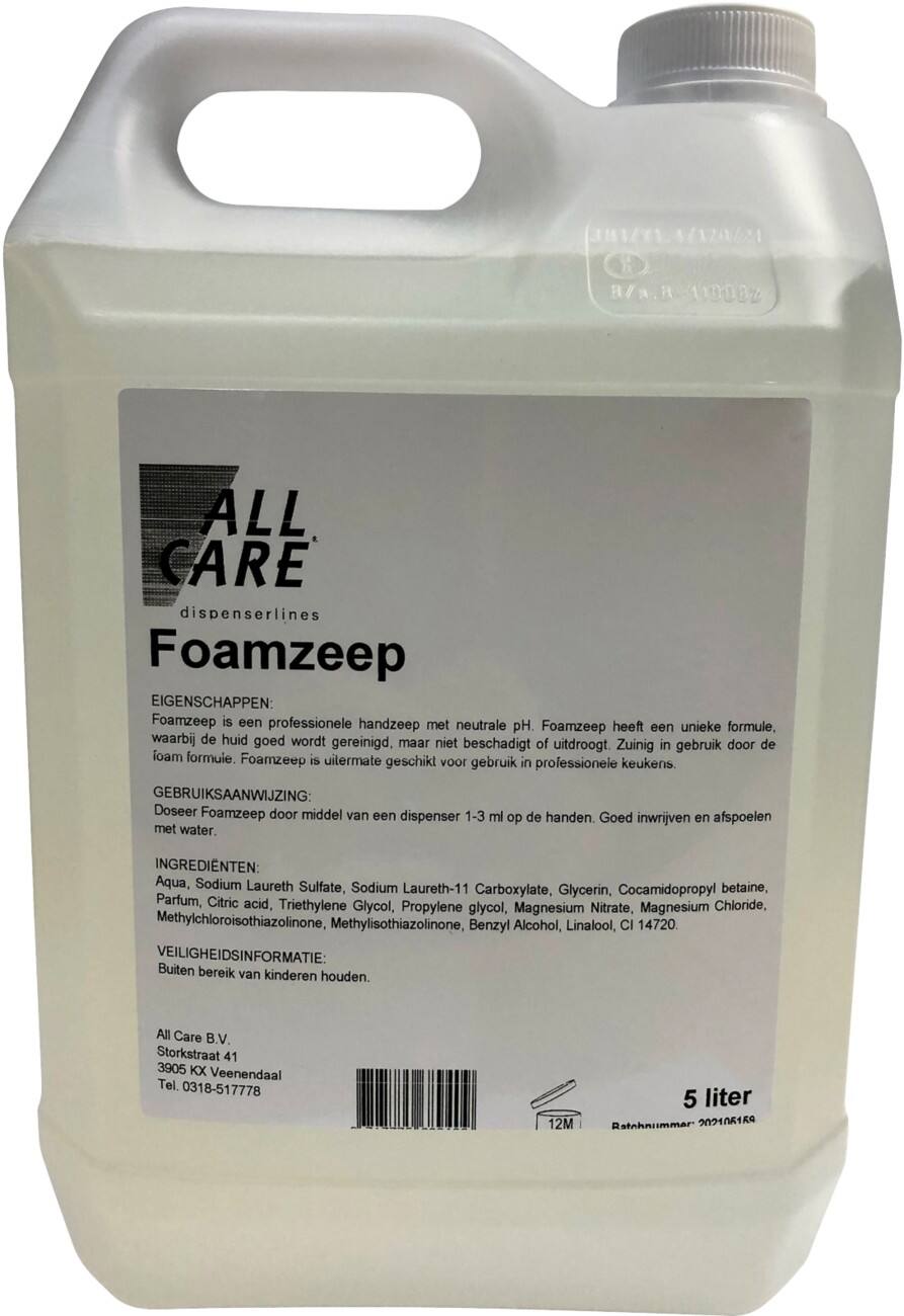 Flüssigseife Eco Nachfüllung Flüssig Frisch Weiß 98915 5 L