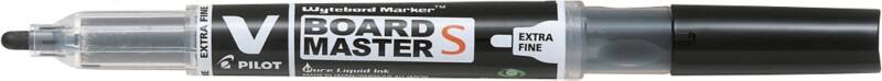 Pilot V-Board Master S Non-permanent Whiteboard-Marker Schwarz Extra Fein Rundspitze  - 1,3 mm 80% Recycelt