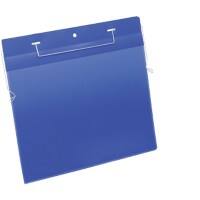 DURABLE Pochettes avec reliures Polypropylene Bleu A5 paysage Codes barre, signes, numéros 50 Unités