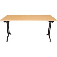 Table pliante Realspace Standard Hêtre 160 x 80 x 75 cm