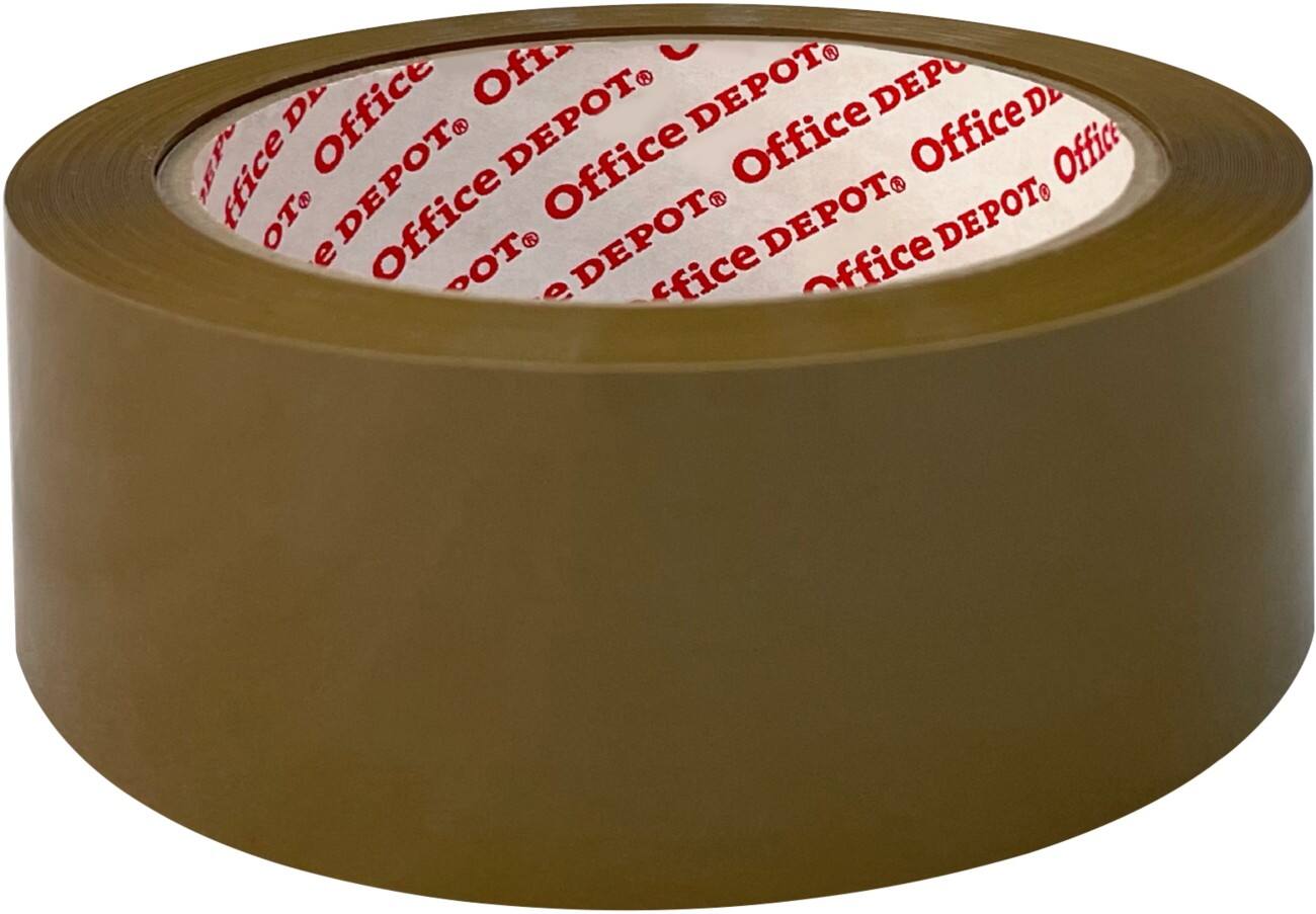 Office Depot Verpackungsklebeband Low Noise 48 mm x 66 m Braun