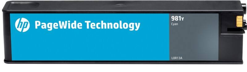 Cartouche jet d'encre HP 981Y D'origine L0R13A Cyan