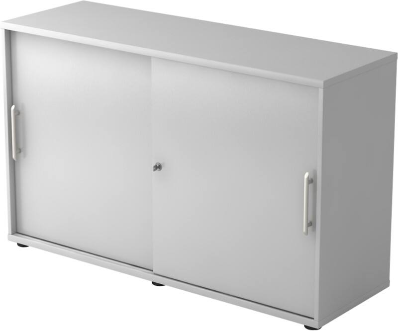 Armoire Hammerbacher Panneaux de particules Verrouillable 1200 x 400 x 748 mm Gris