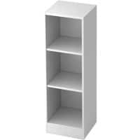 Bibliothèque Hammerbacher Bois 2 Étagères 406 x 400 x 1270 mm Blanc