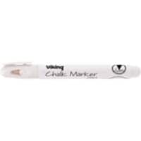 Niceday CM2.4 Kreidemarker Mittel Rundspitze Weiß