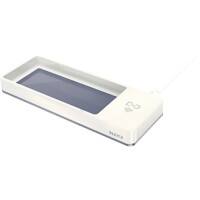 Organiseur de bureau avec chargeur Qi inductif Leitz WOW Dual Blanc, gris 26,6 x 10,1 x 2,8 cm