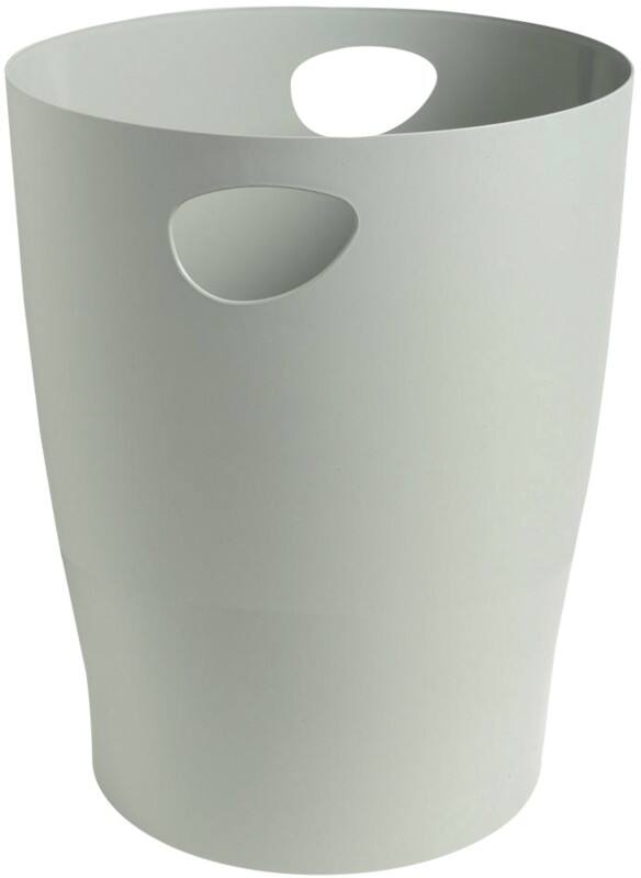 Poubelle Exacompta EcoBin 15 L Gris Polypropylène