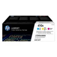 HP 410X Original Tonerkartusche CF252XM Cyan, Magenta, Gelb 3 Stück