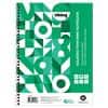Viking Notebook A4+ Kariert Spiralbindung Papier Weiss Nicht perforiert Recycled 200 Seiten