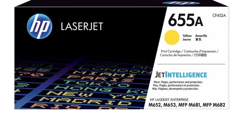 HP 655A Original Tonerkartusche CF452A Gelb