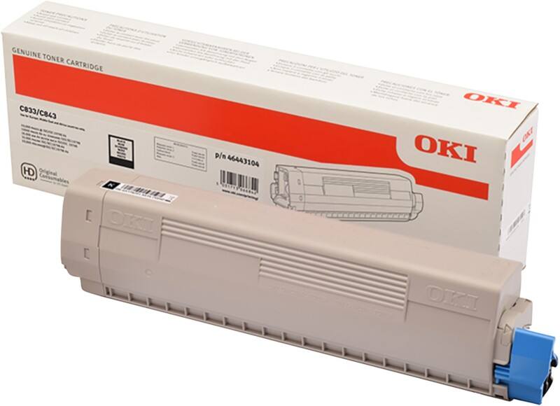 OKI 46443104 Original Tonerkartusche Schwarz