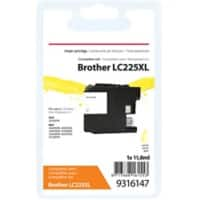 Cartouche jet d'encre Viking Compatible Brother LC225XL Jaune