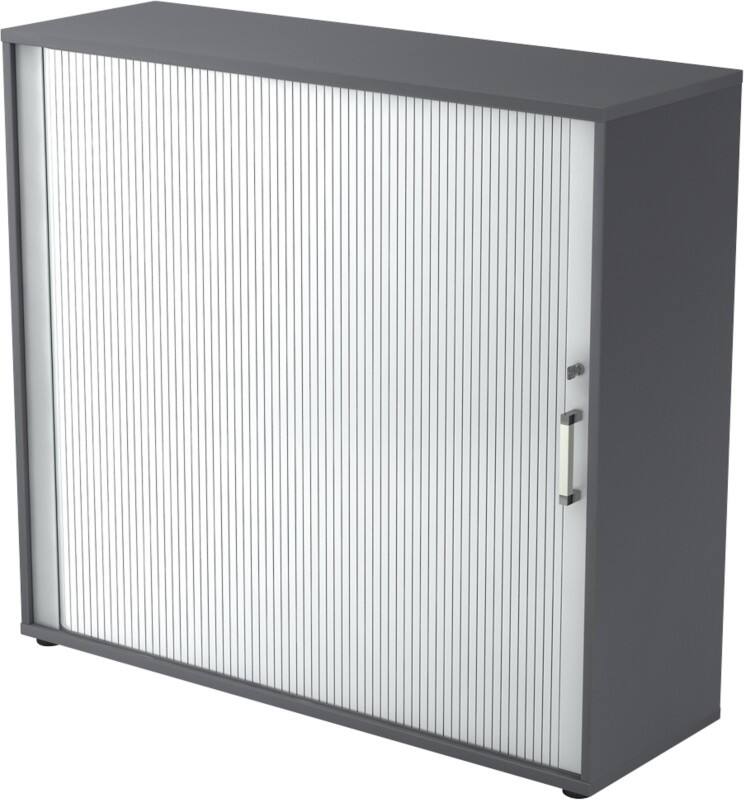 Hammerbacher Aktenschrank V1733S/G/S/CE Grau 1.200 x 400 x 1.100 mm